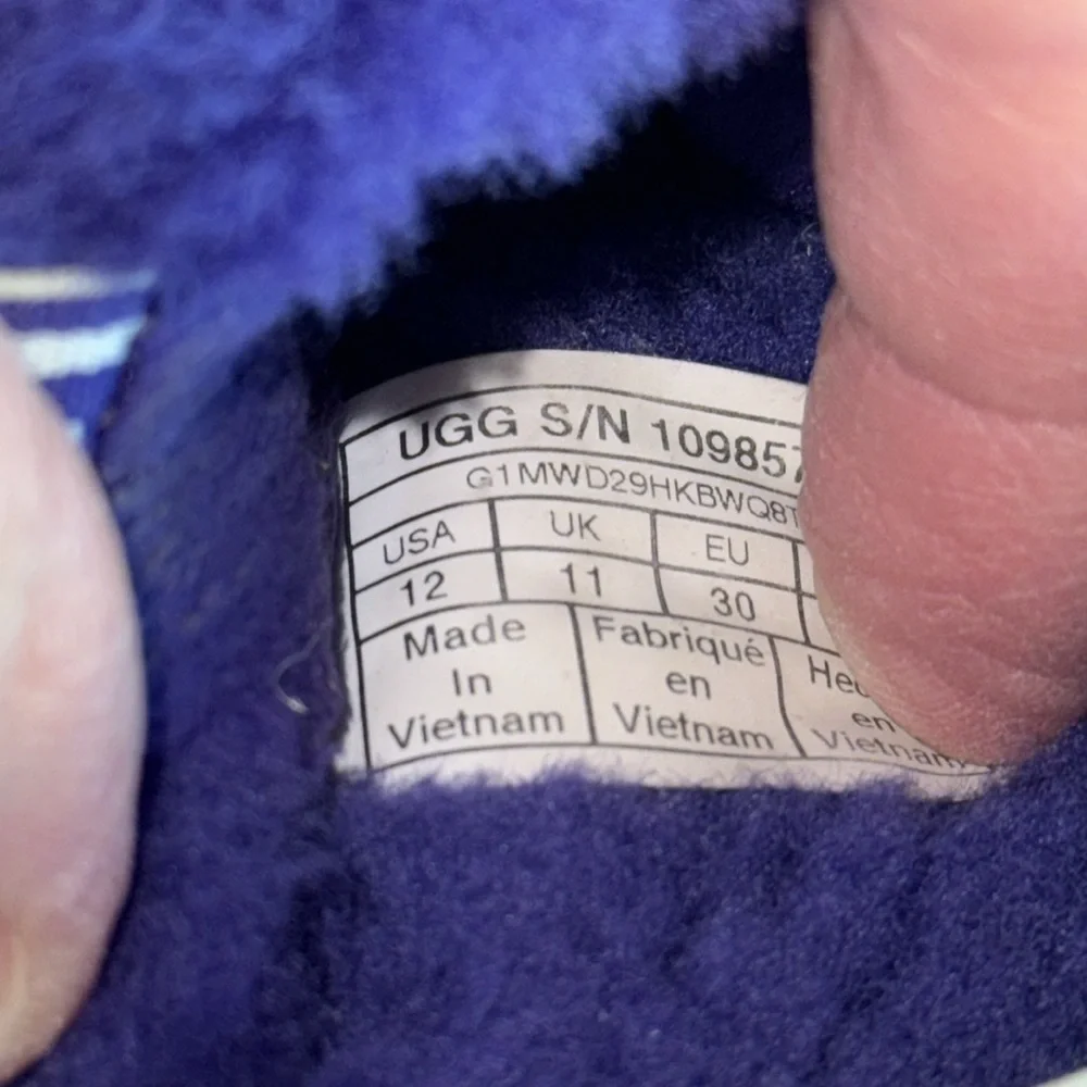 NWOT Ugg Purple Fluff Yeah Slides
